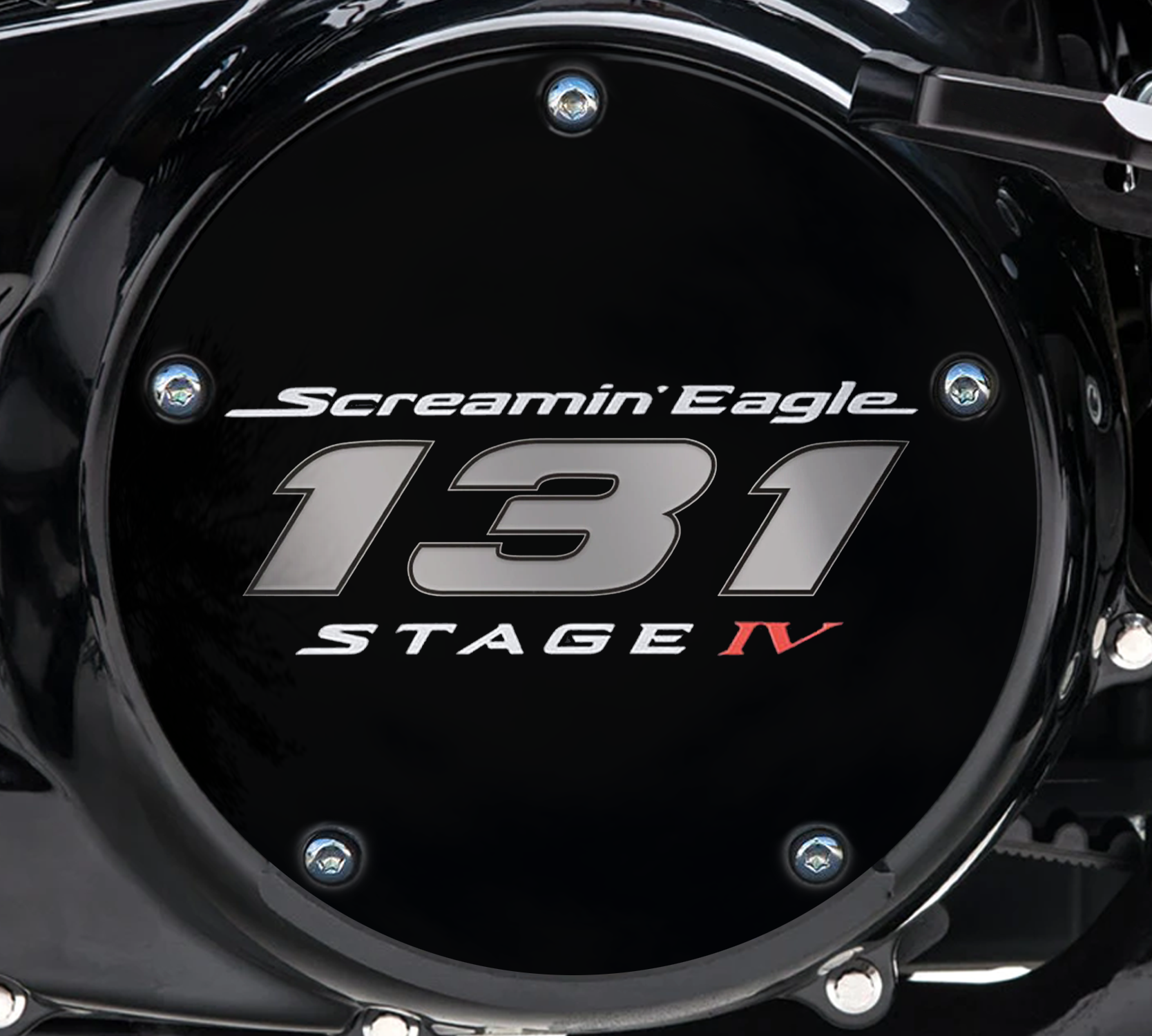 Screaming Eagle Stage IV 131 Derby Cover [Screaming Eagle Stage IV 131] 149.99 Custom Derby